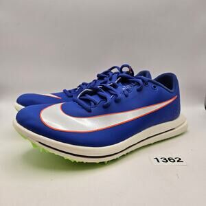 NIKE MEN'S 8 TRIPLE JUMP ELITE 2 TRACK & FIELD SPIKES BLUE WHITE AO0808-400 NWOB